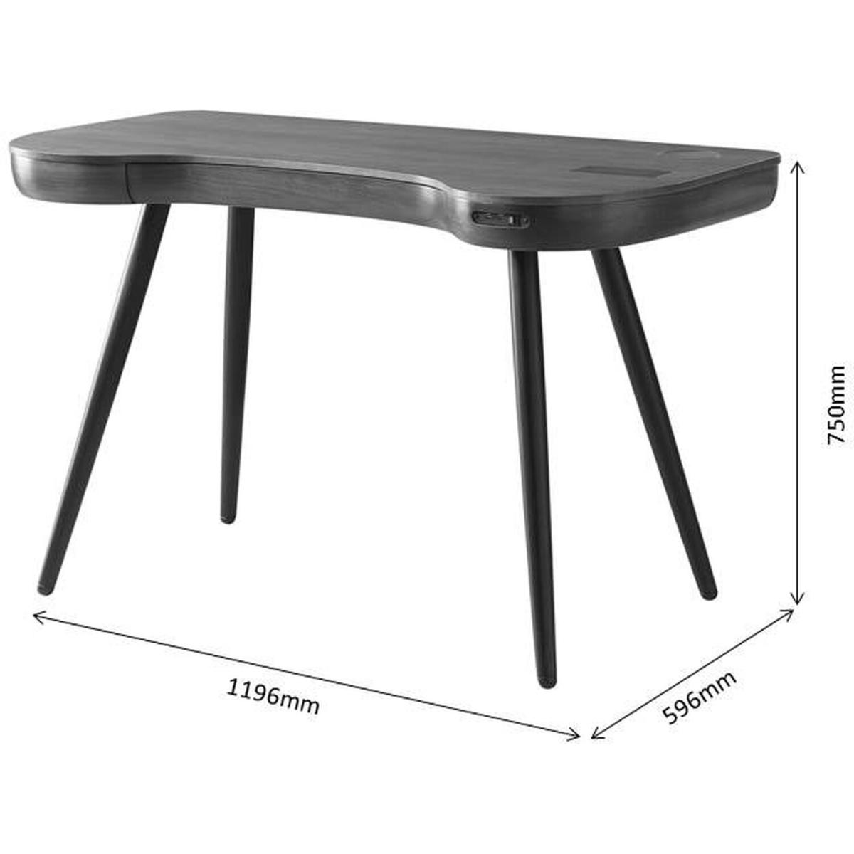 Smart Speaker Charging Desk - Walnut – image 2