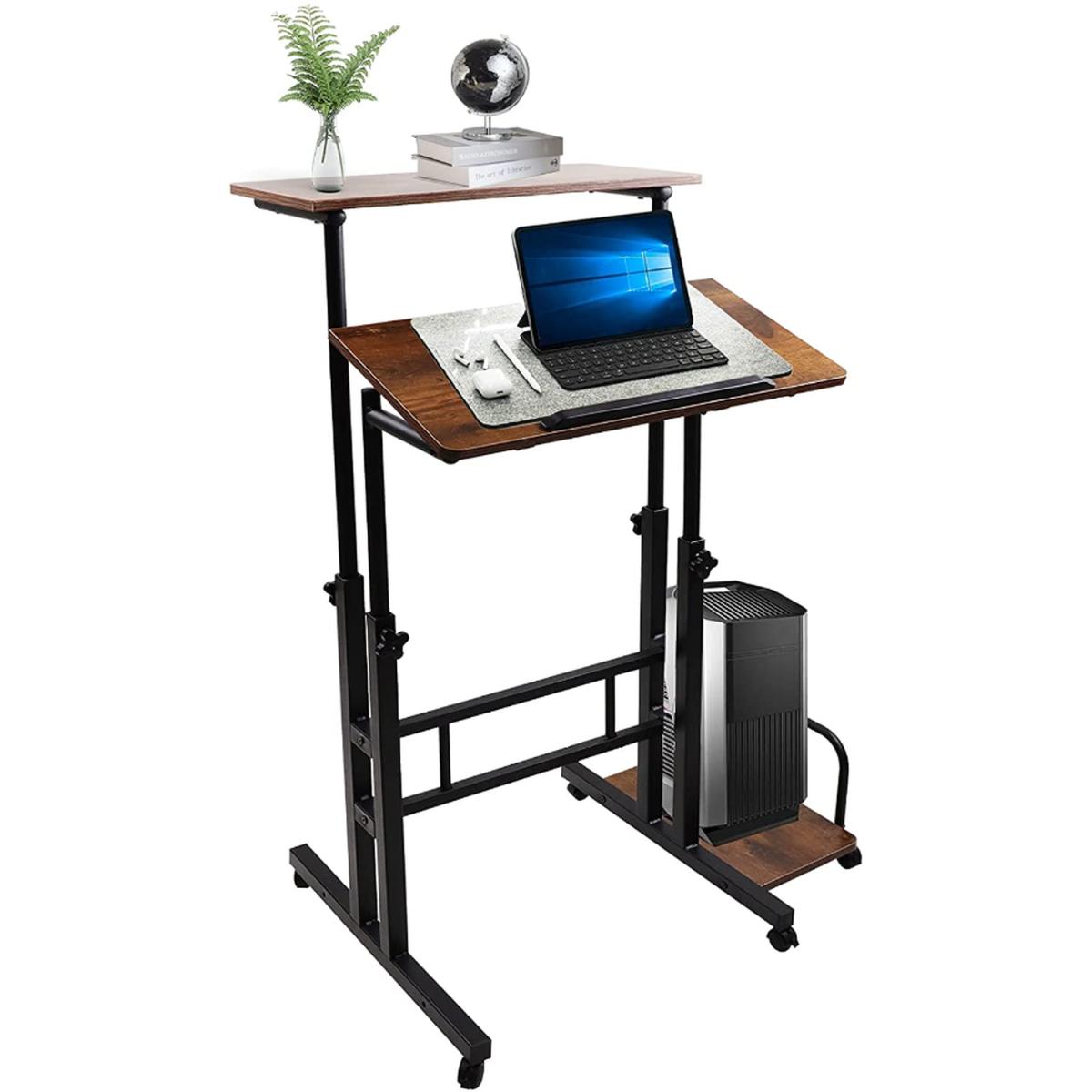 Dripex Sit-Stand Desk - Brown – image 10