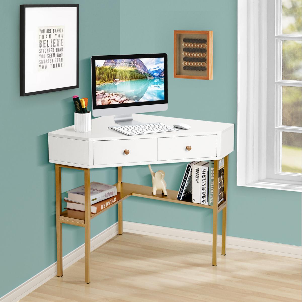 Corner Office Desk - White – image 4