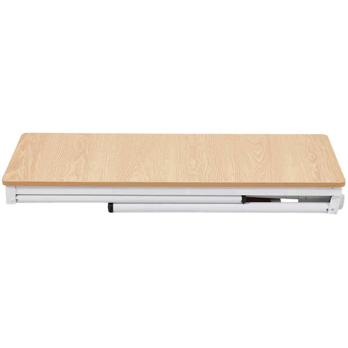 Foldable Office Desk with Adjustable Feet - Wood – image 5