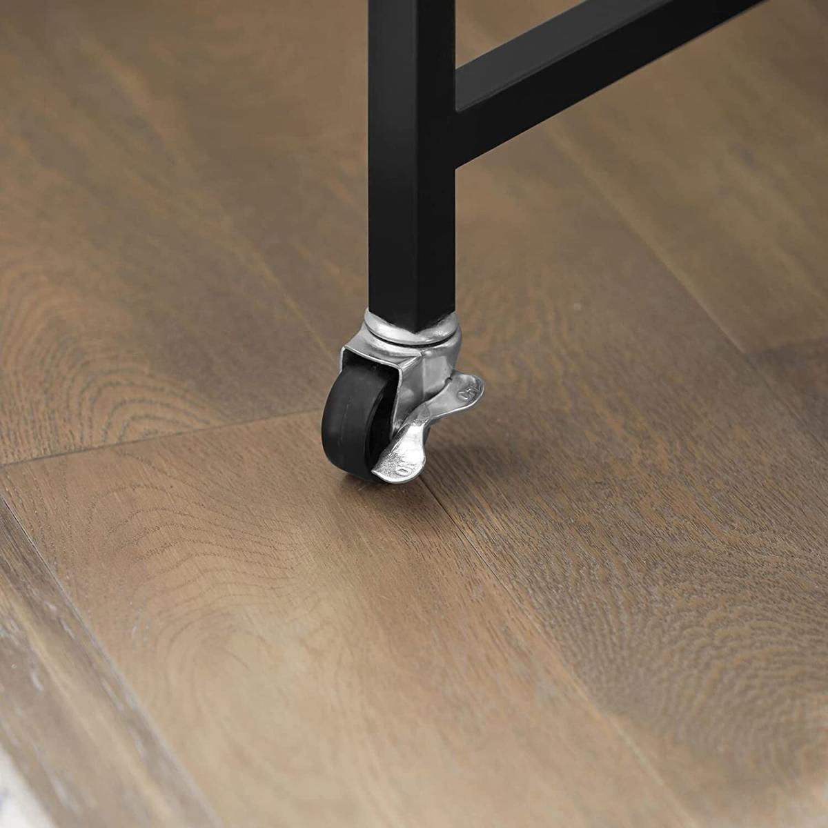 SoBuy Office Table Desk Computer Desk Standing Desk - Brown – image 5