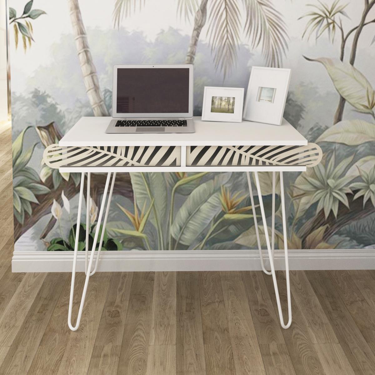 Illia Computer Desk - White – image 2