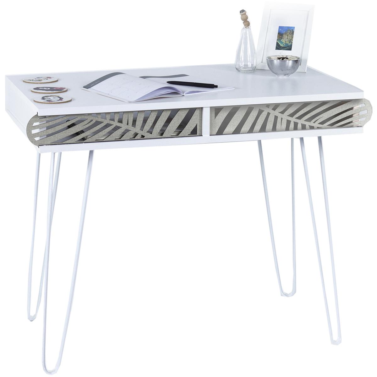 Illia Computer Desk - White – image 3