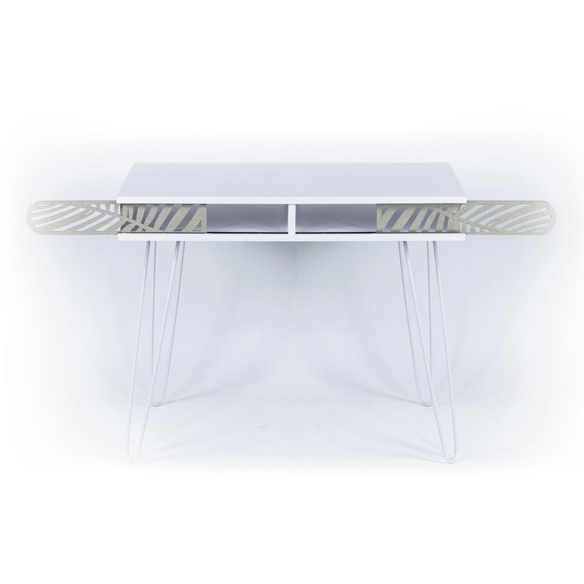 Illia Computer Desk - White – image 4
