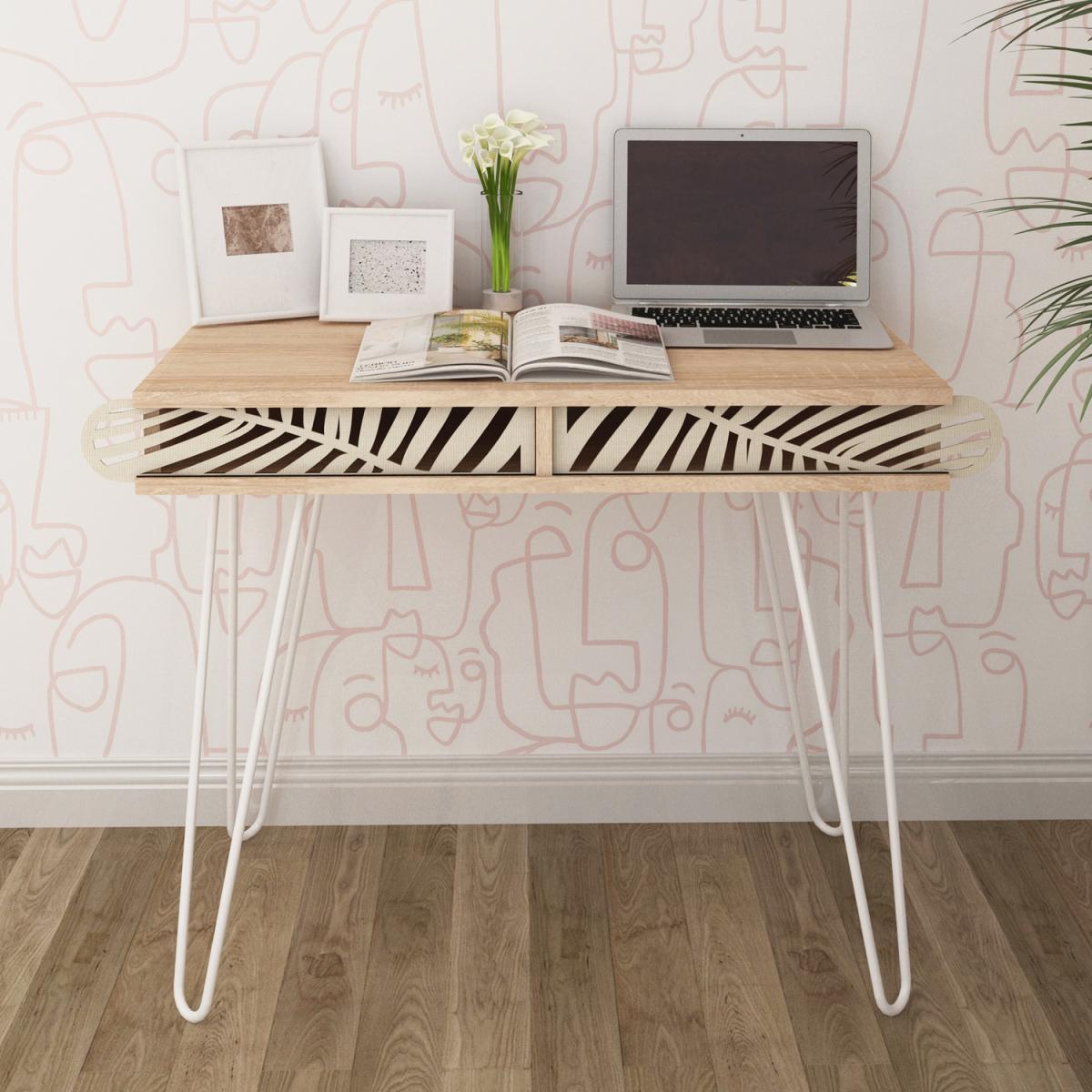 Illia Computer Desk - White – image 7