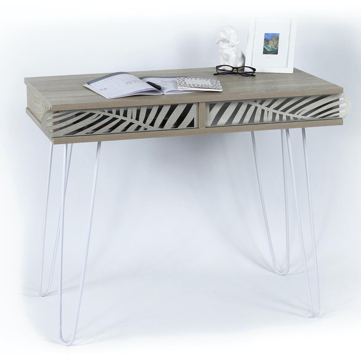 Illia Computer Desk - White – image 8