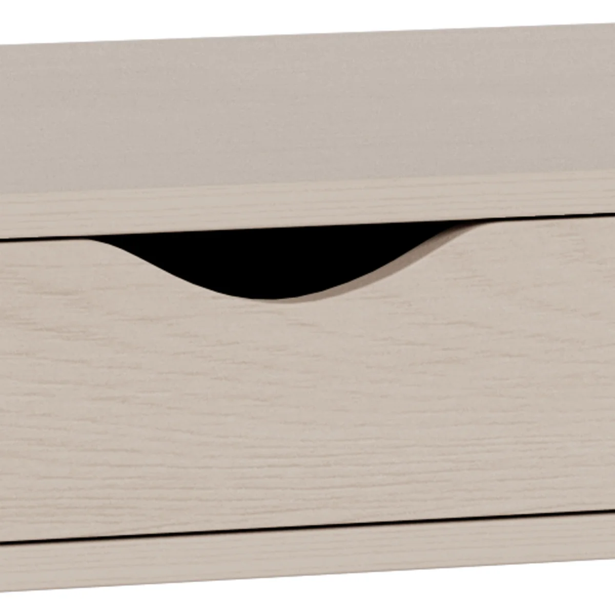 Neptun 3 Drawer Office Desk - Grey – image 9