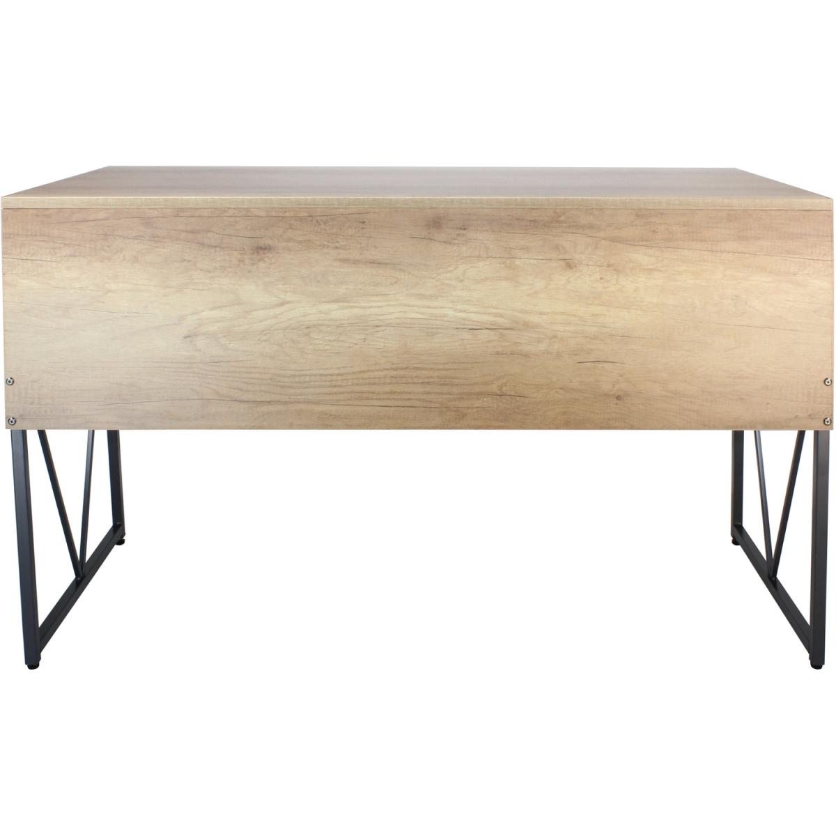 Alder Computer Desk  - Wood – image 4