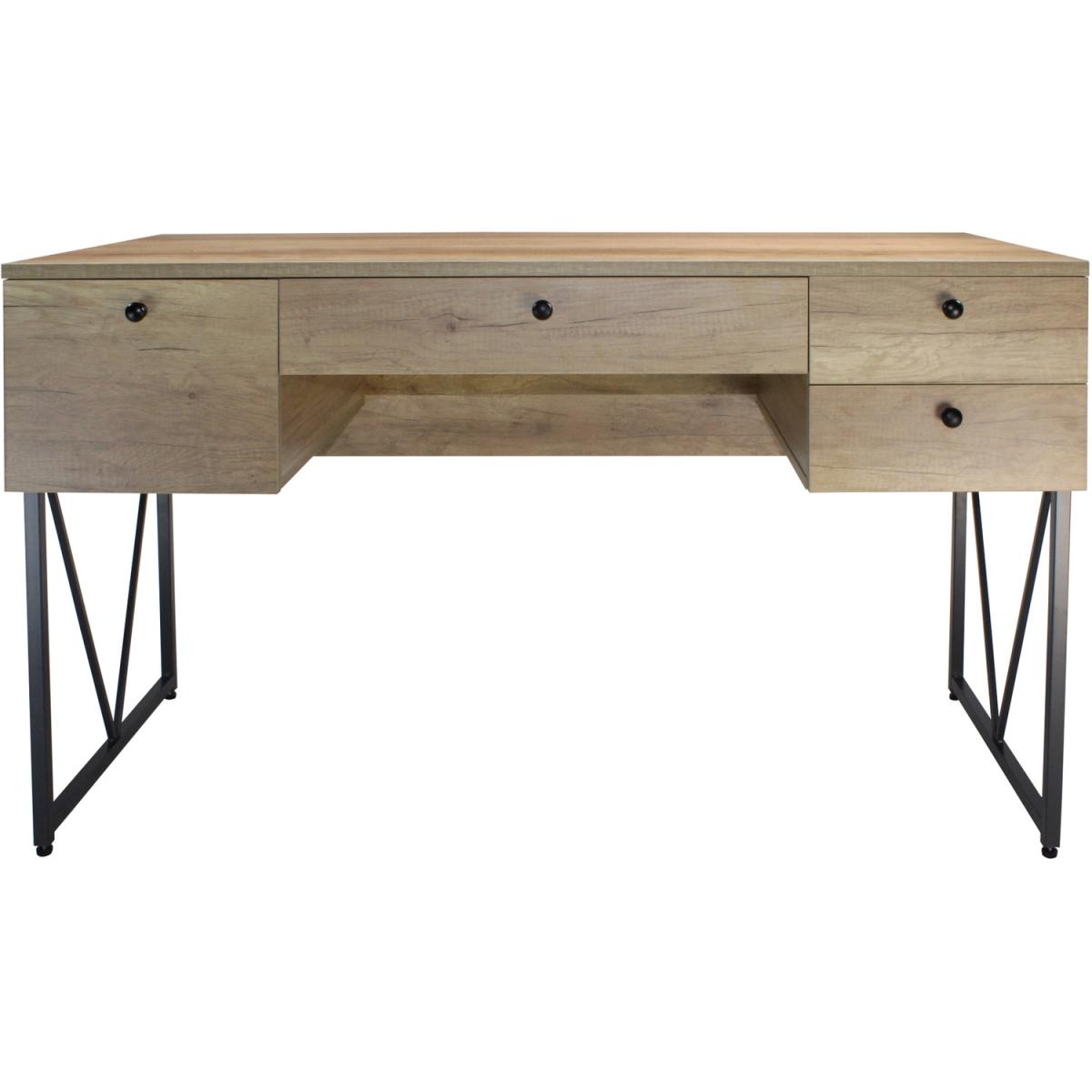 Alder Computer Desk  - Wood – image 5