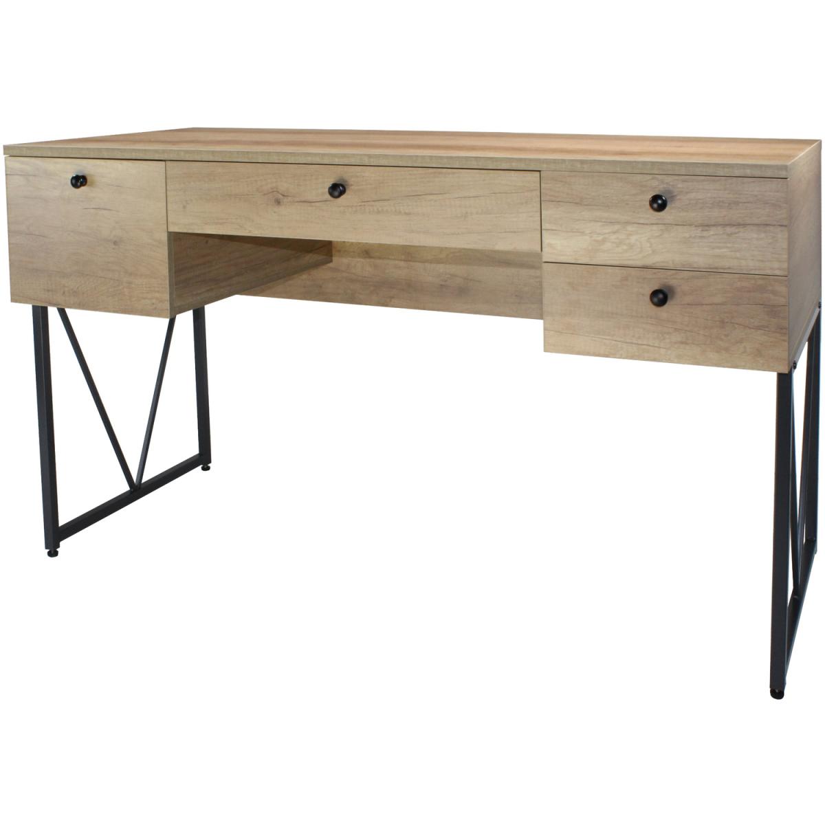 Alder Computer Desk  - Wood – image 6