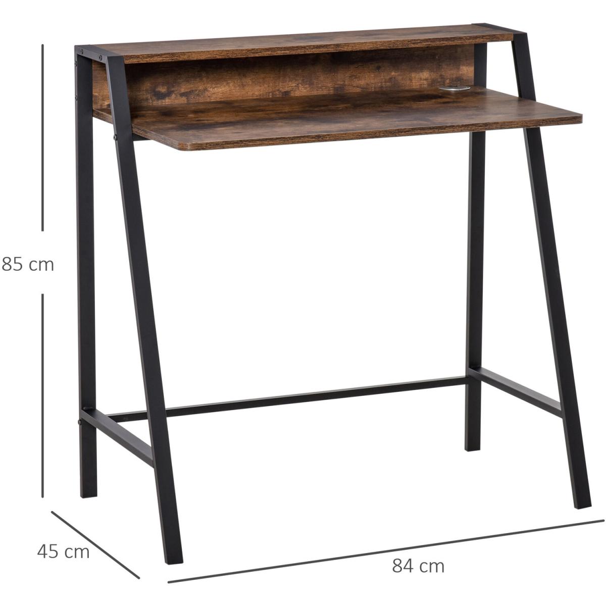 Home Office Writing Desk  - Black and Grey – image 10