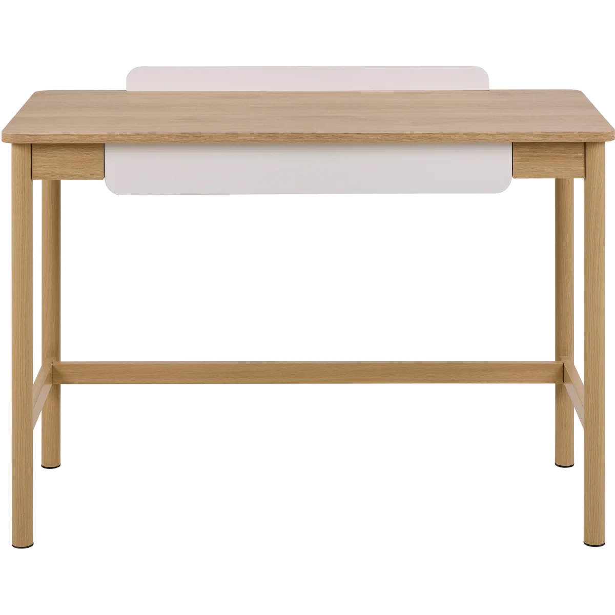 Alpena Office Desk in Oak & Beige - Oak & Beige – image 2