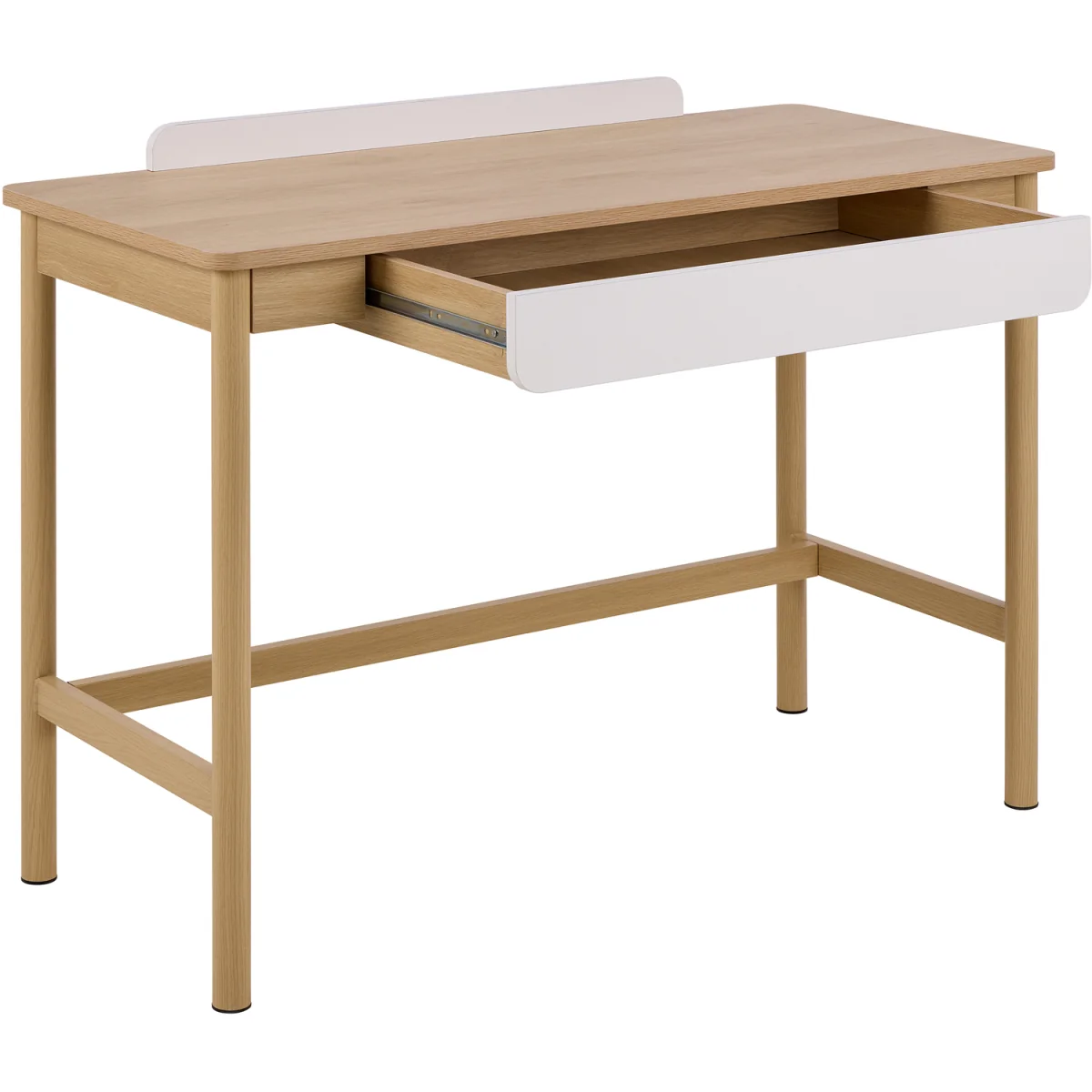 Alpena Office Desk in Oak & Beige - Oak & Beige – image 5