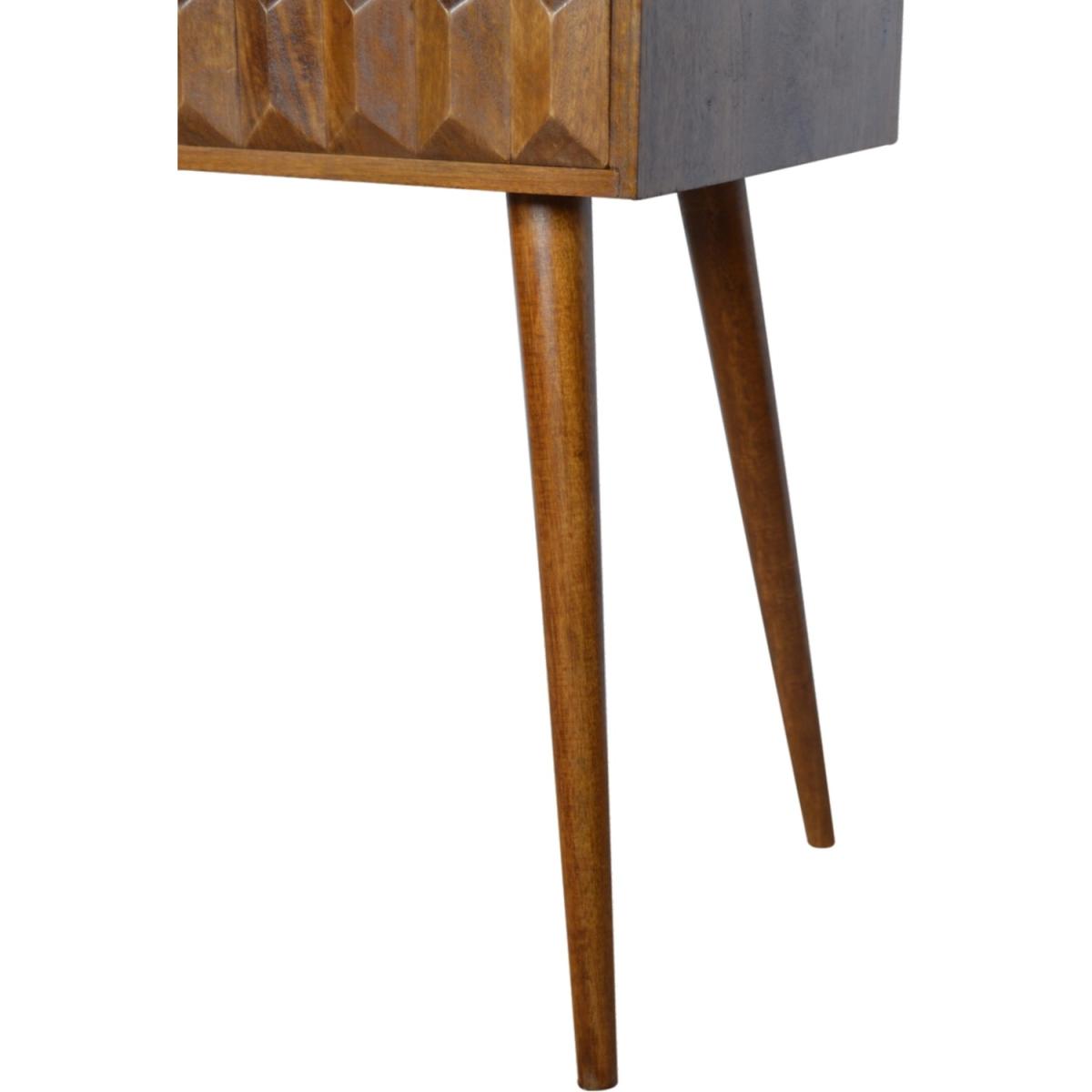 Chestnut Prism Writing Desk - Brown – image 5