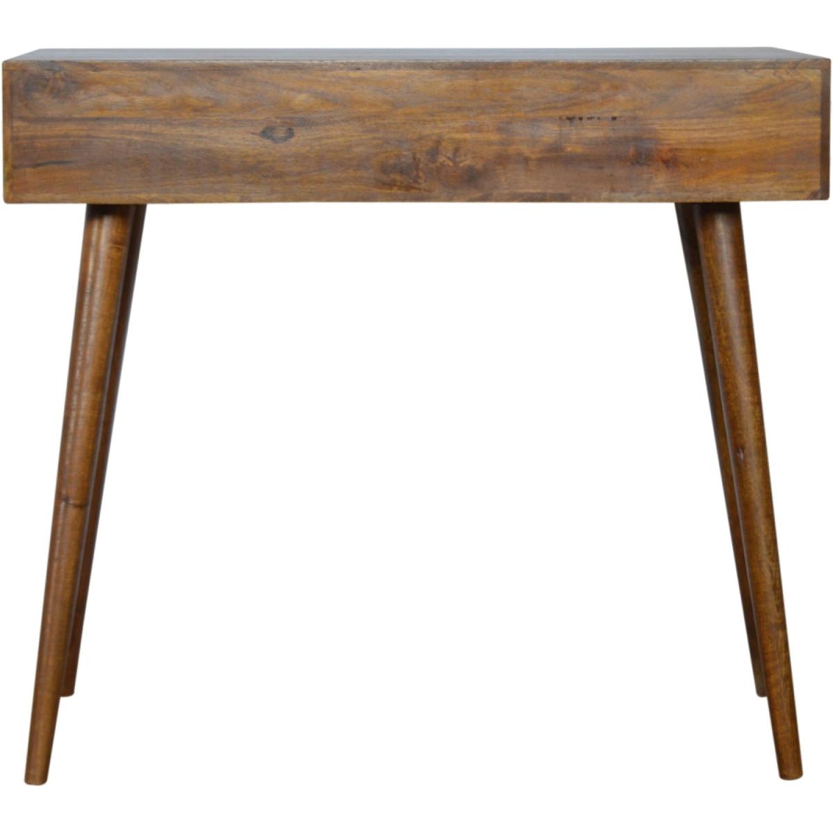 Chestnut Prism Writing Desk - Brown – image 8