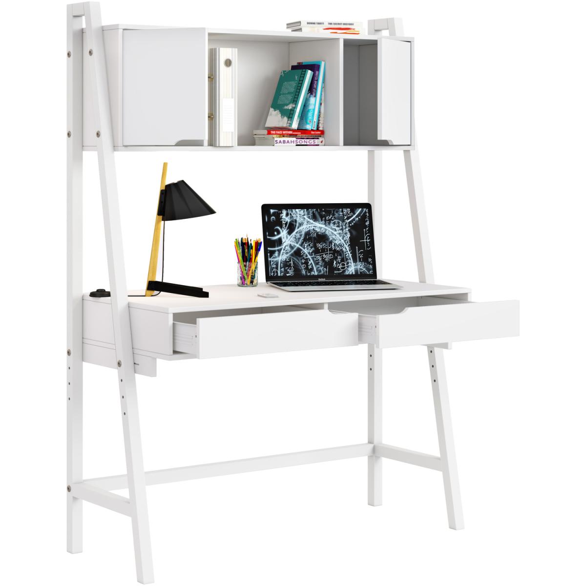 Trestle Work Station Desk - White - White – image 2