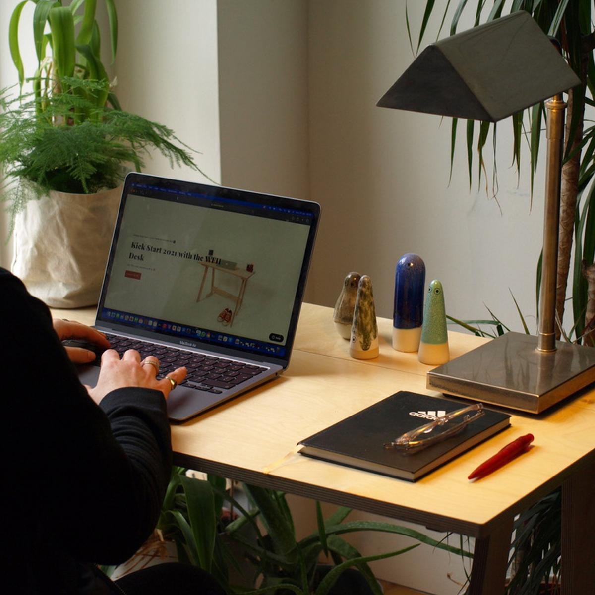 The WFH Folding Desk - natural plywood – image 5