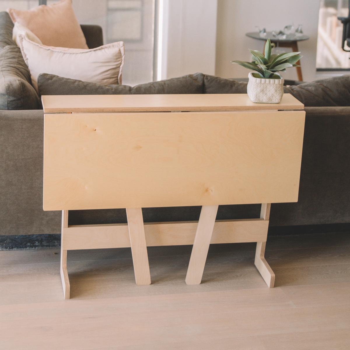 The WFH Folding Desk - natural plywood – image 9