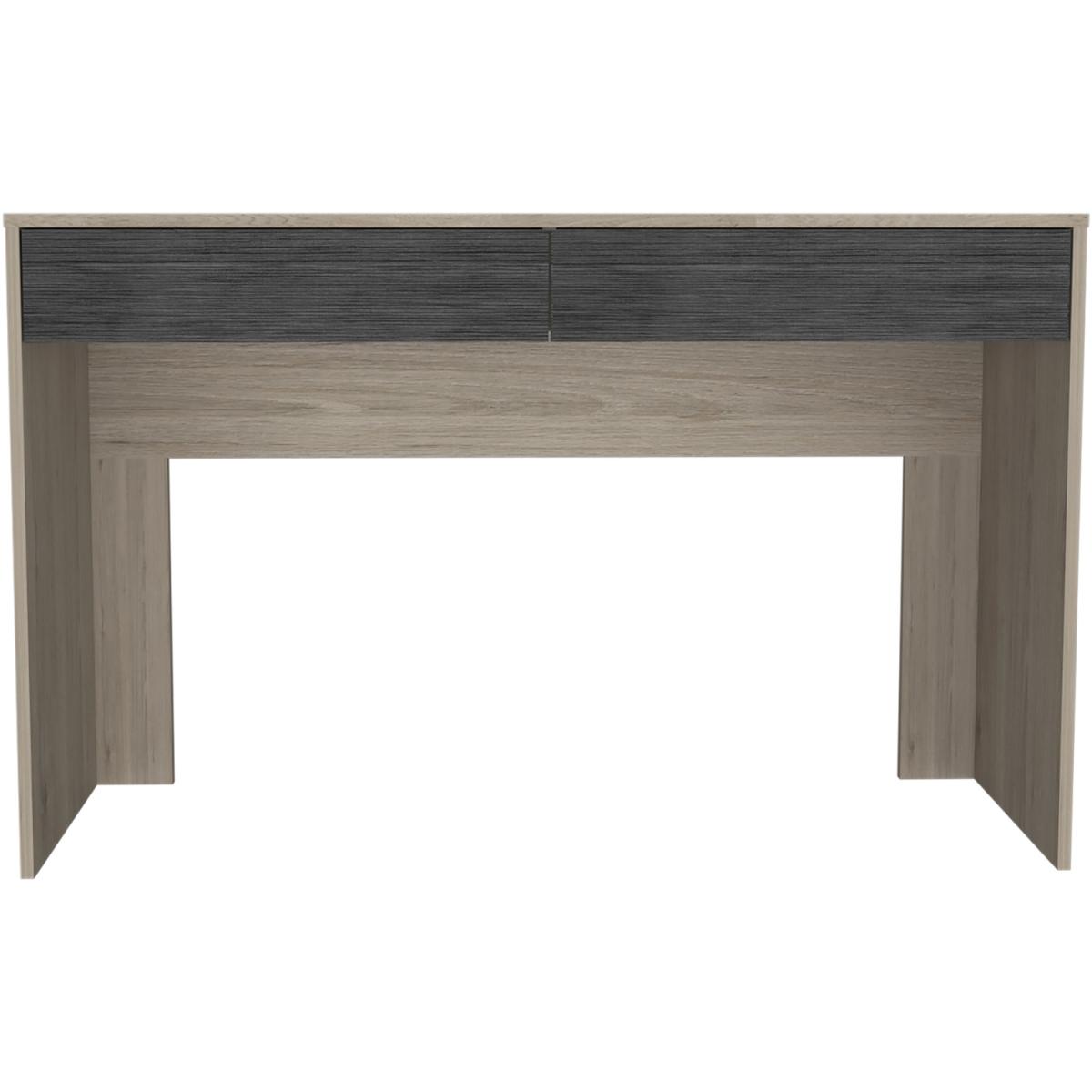 Harvard 2 drawer desk - Brown – image 3