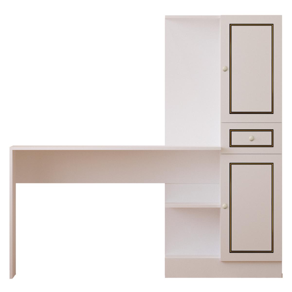 CLEMENT Storage Desk - White – image 2