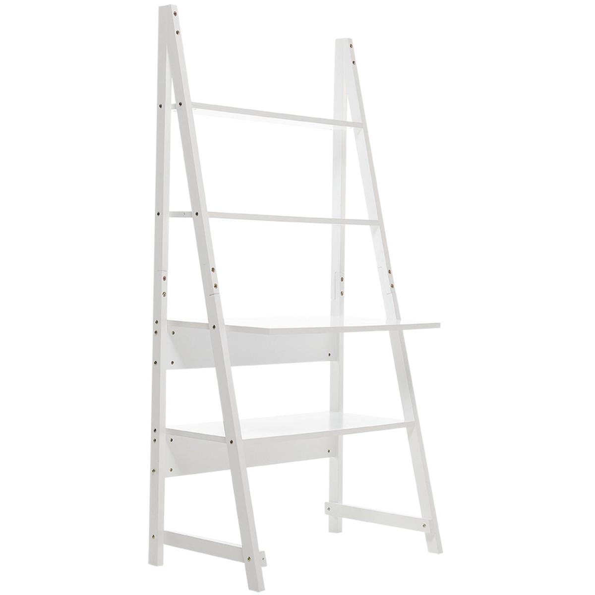 4 Tier Corner Computer Desk  - White – image 6