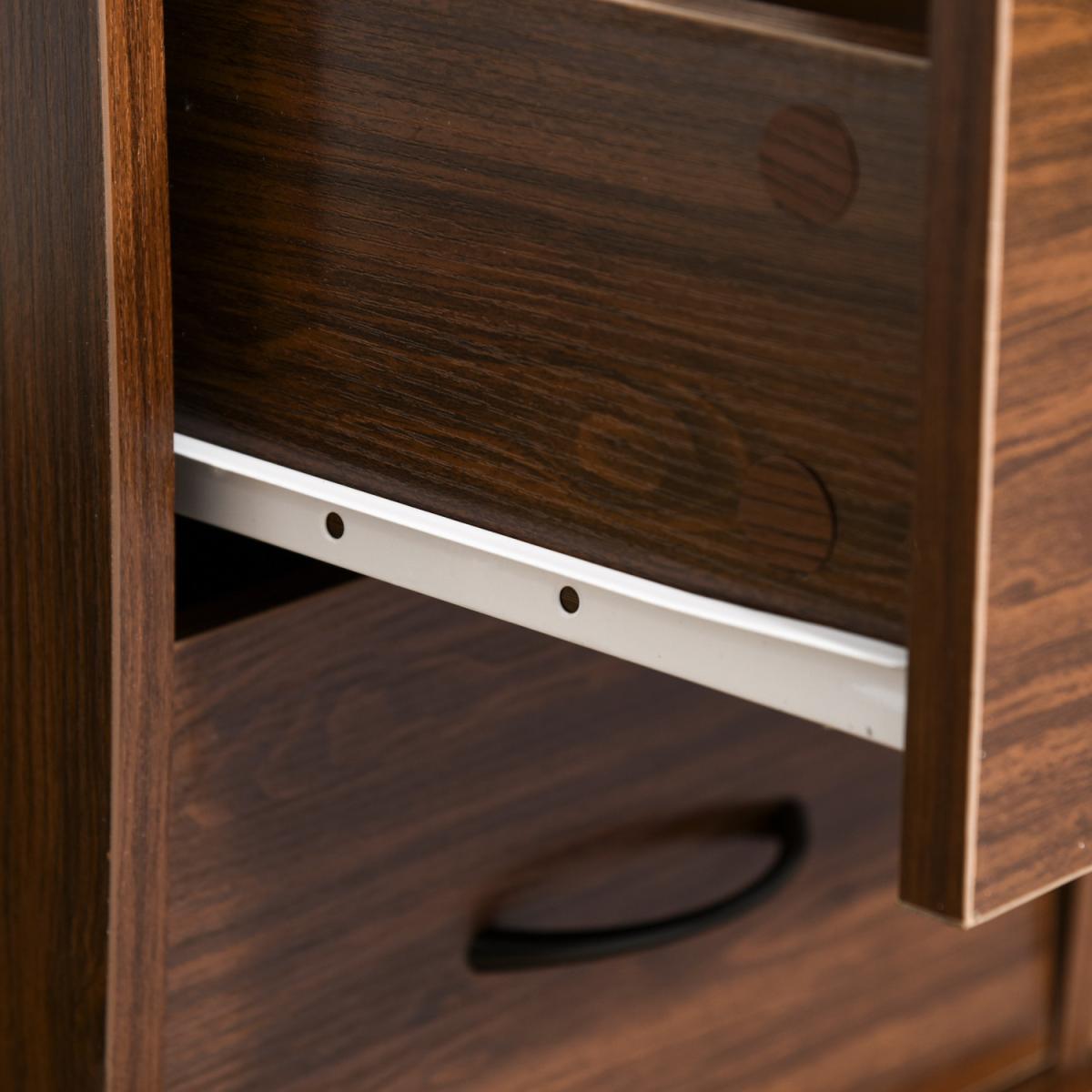 Multi Storage Computer Work Desk - White – image 15