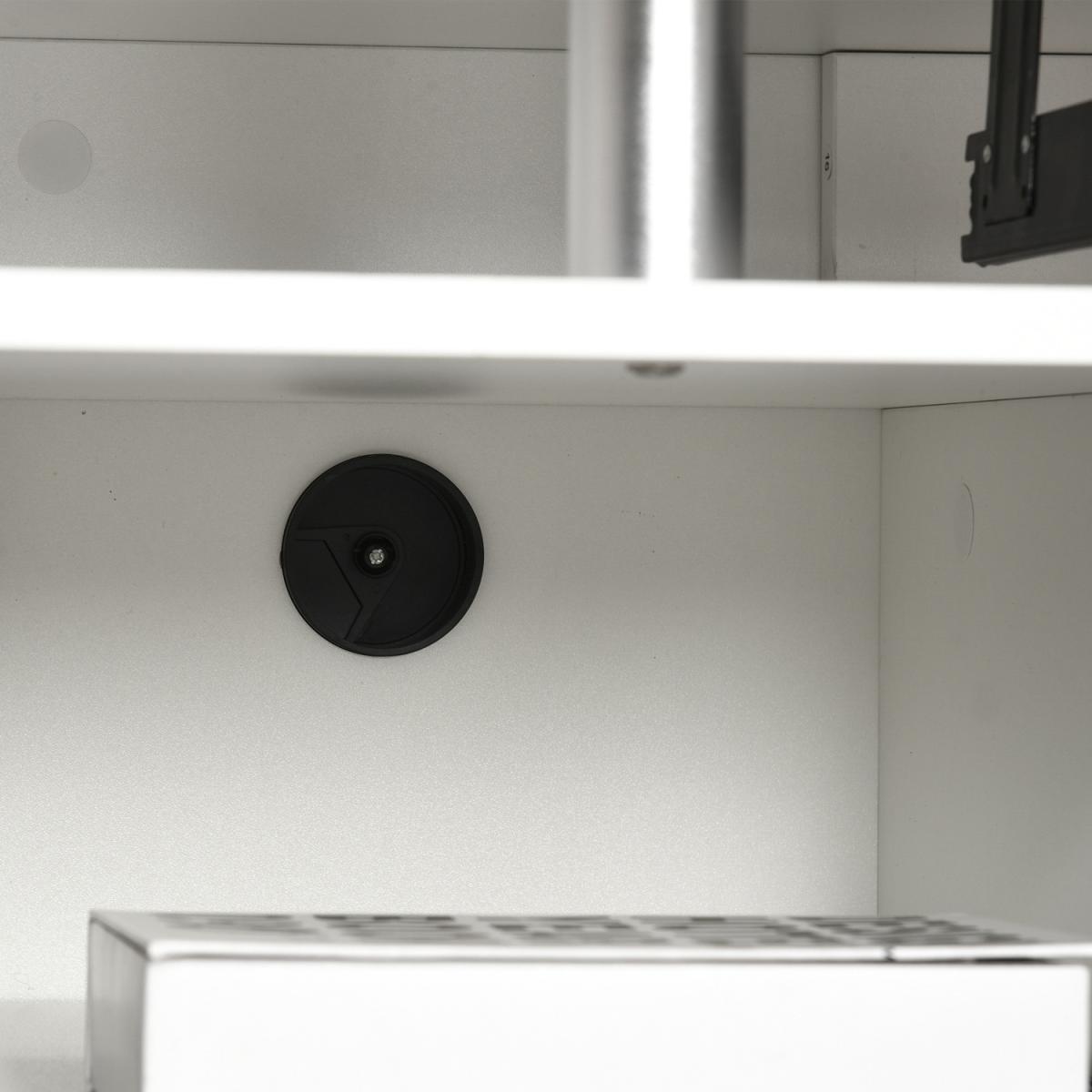 Multi Storage Computer Work Desk - White – image 6