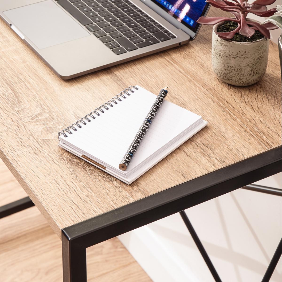 Bramwell Folding Work Desk - Oak – image 8