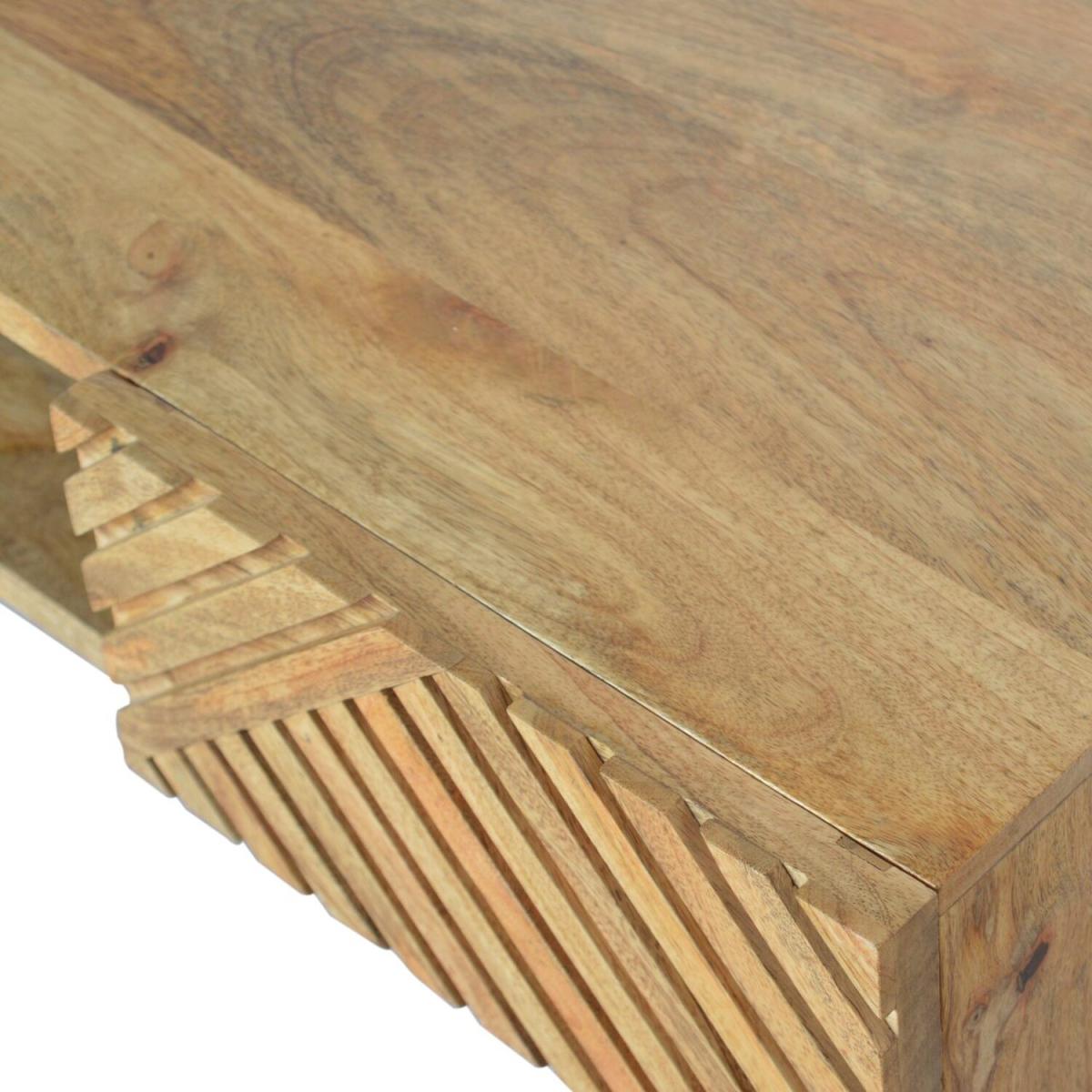 Lille Mango Wood Writing Desk - Brown – image 5