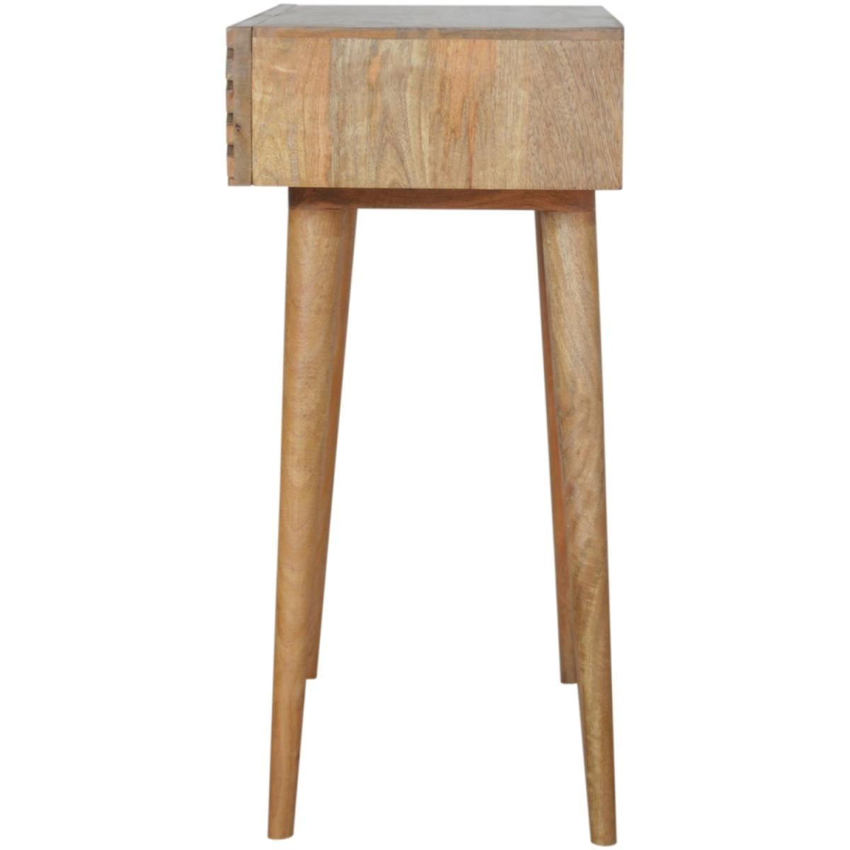 Lille Mango Wood Writing Desk - Brown – image 7
