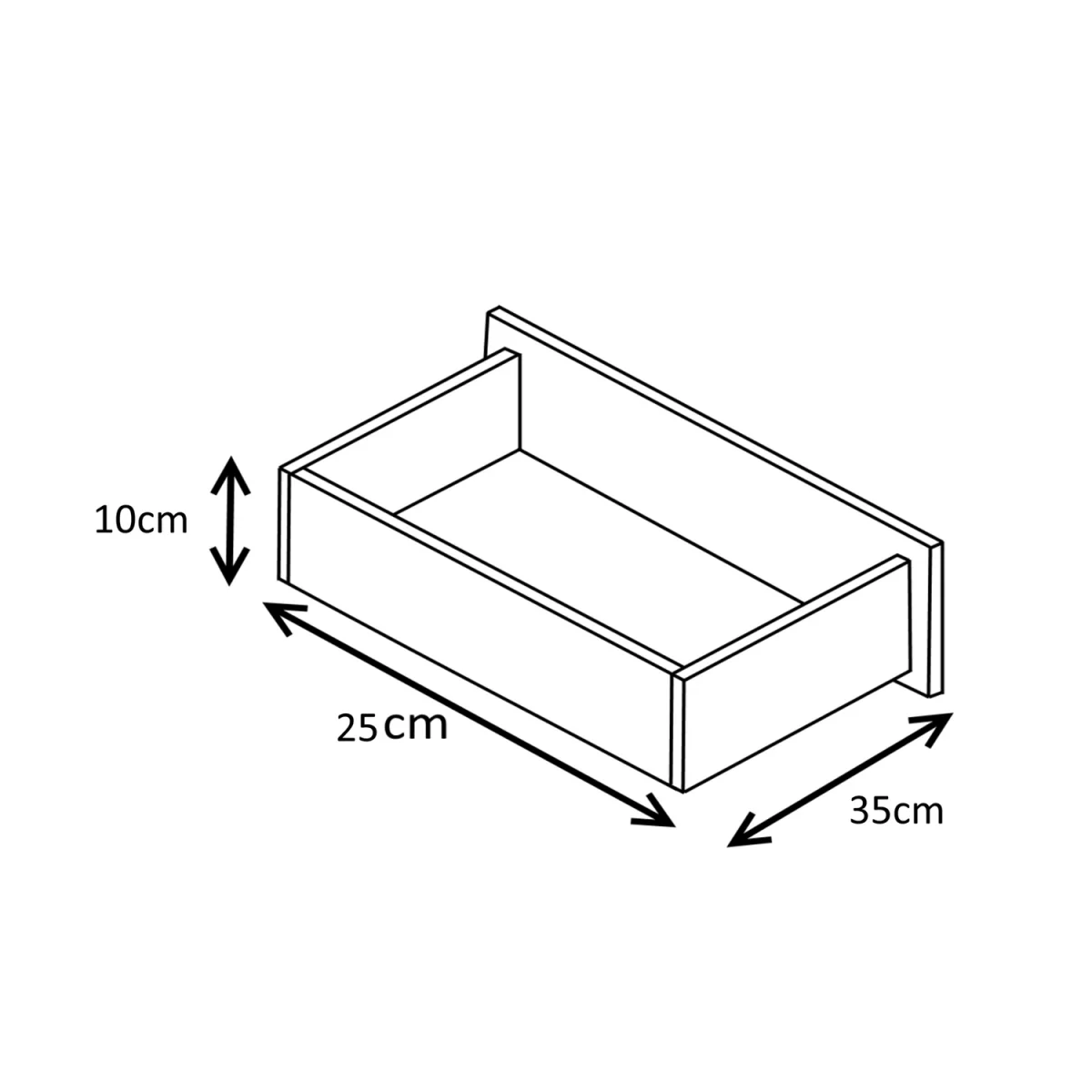Reflect 4 Drawer Desk – image 2