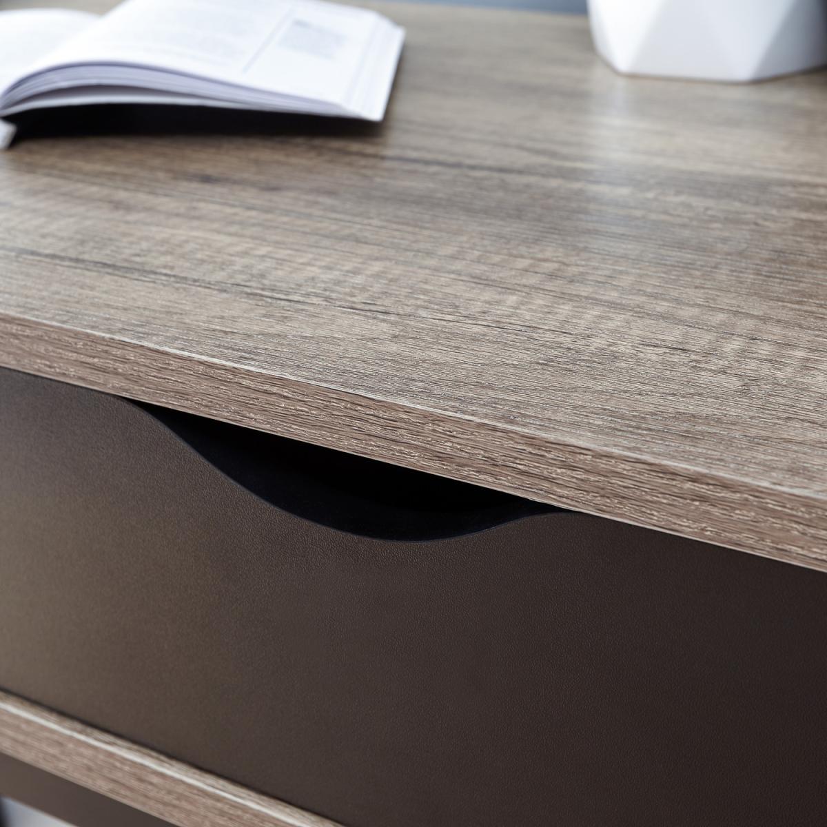 Telford Computer Desk - Dark Oak – image 3