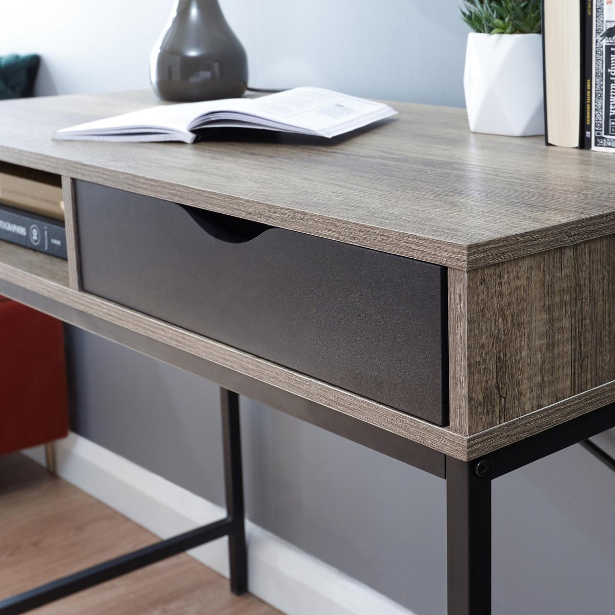 Telford Computer Desk - Dark Oak – image 4