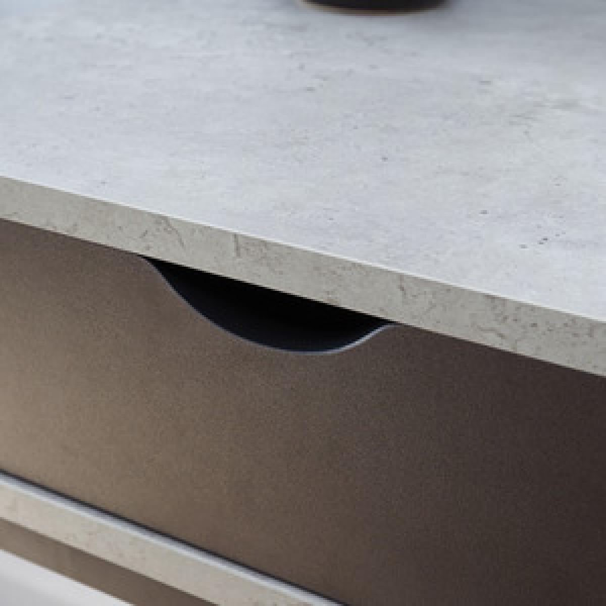 Telford Computer Desk - Dark Oak – image 8