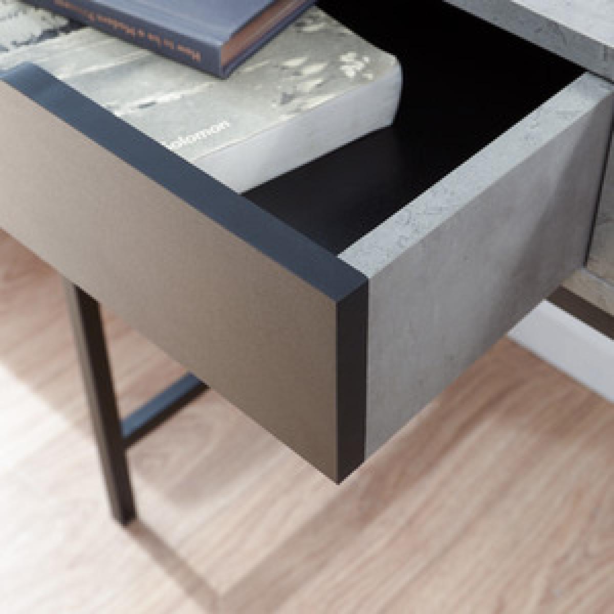 Telford Computer Desk - Dark Oak – image 10