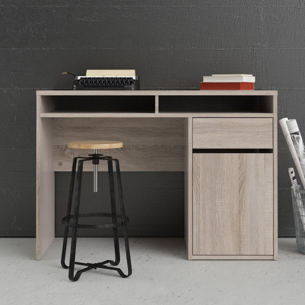 Function Plus 1 Door 1 Drawer - Truffle Oak – image 7