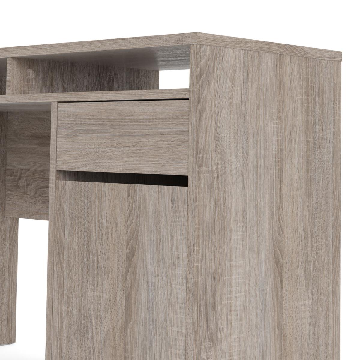 Function Plus 1 Door 1 Drawer - Truffle Oak – image 10