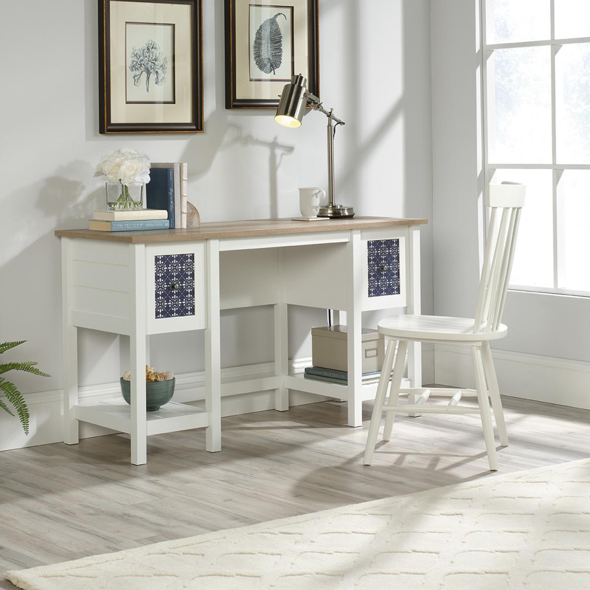 Mediterranean Shaker Style Desk - White – image 1