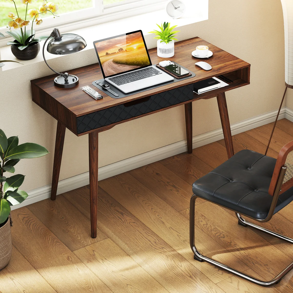 Mid-Century Laptop Computer Desk – image 2