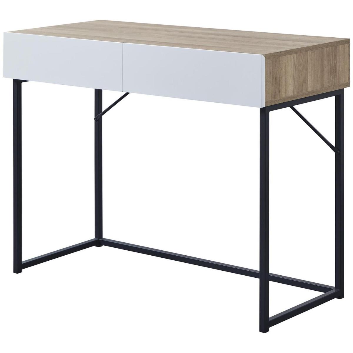 Gosforth 2 Drawer Computer Writing Desk - White – image 8