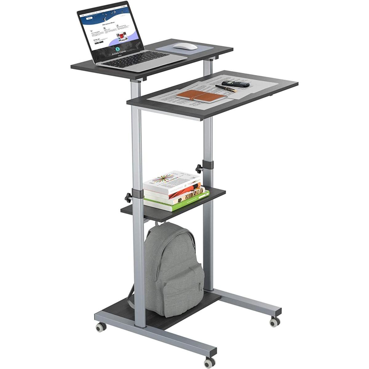 Adjustable Desk - Black – image 3