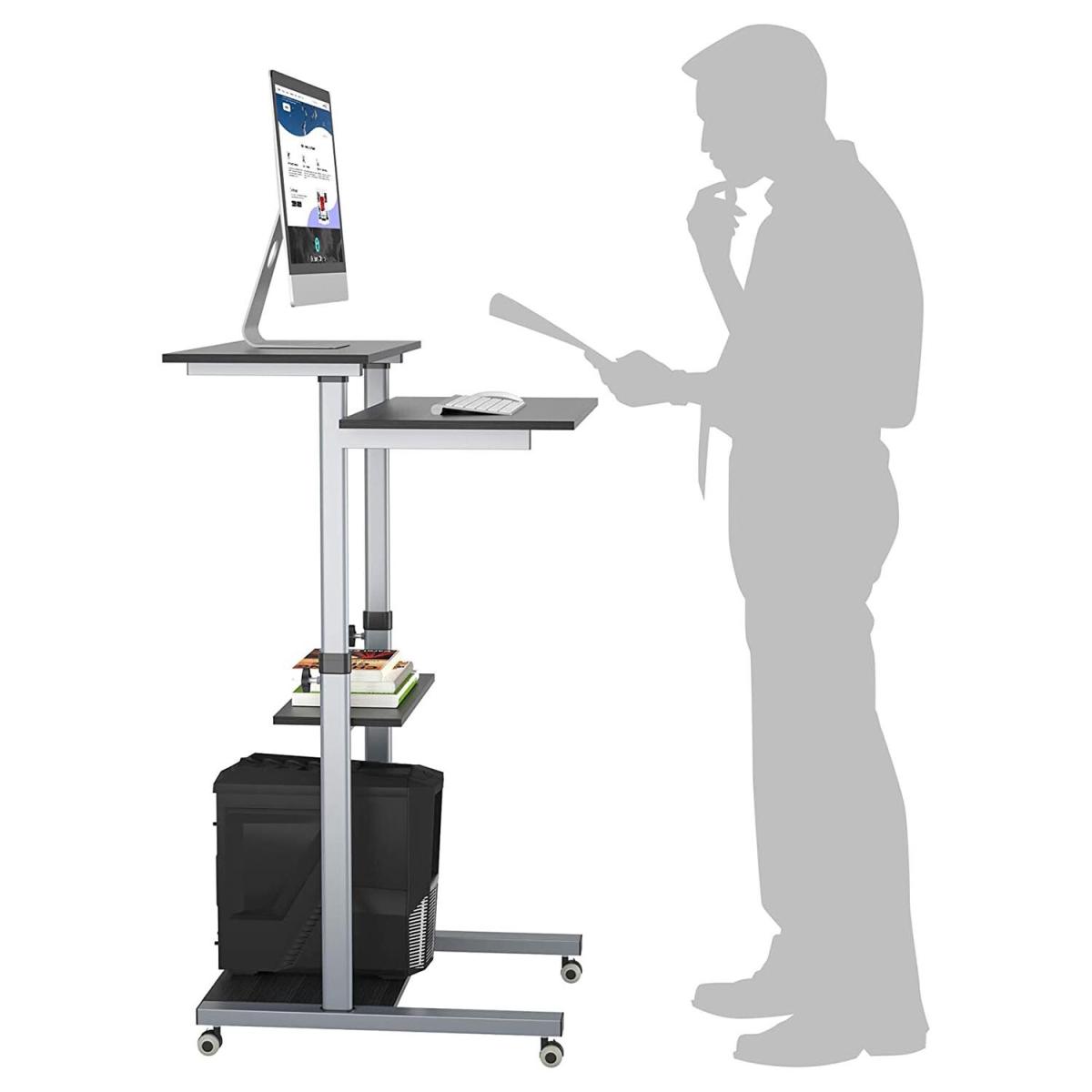 Adjustable Desk - Black – image 7