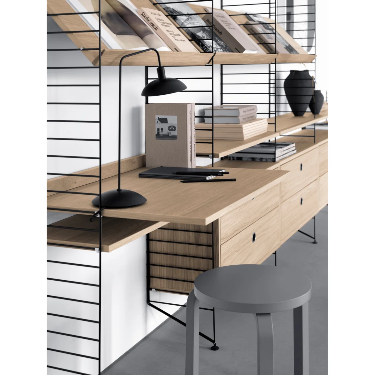 Office Desk String System, W 78 x D 58 cm – image 3
