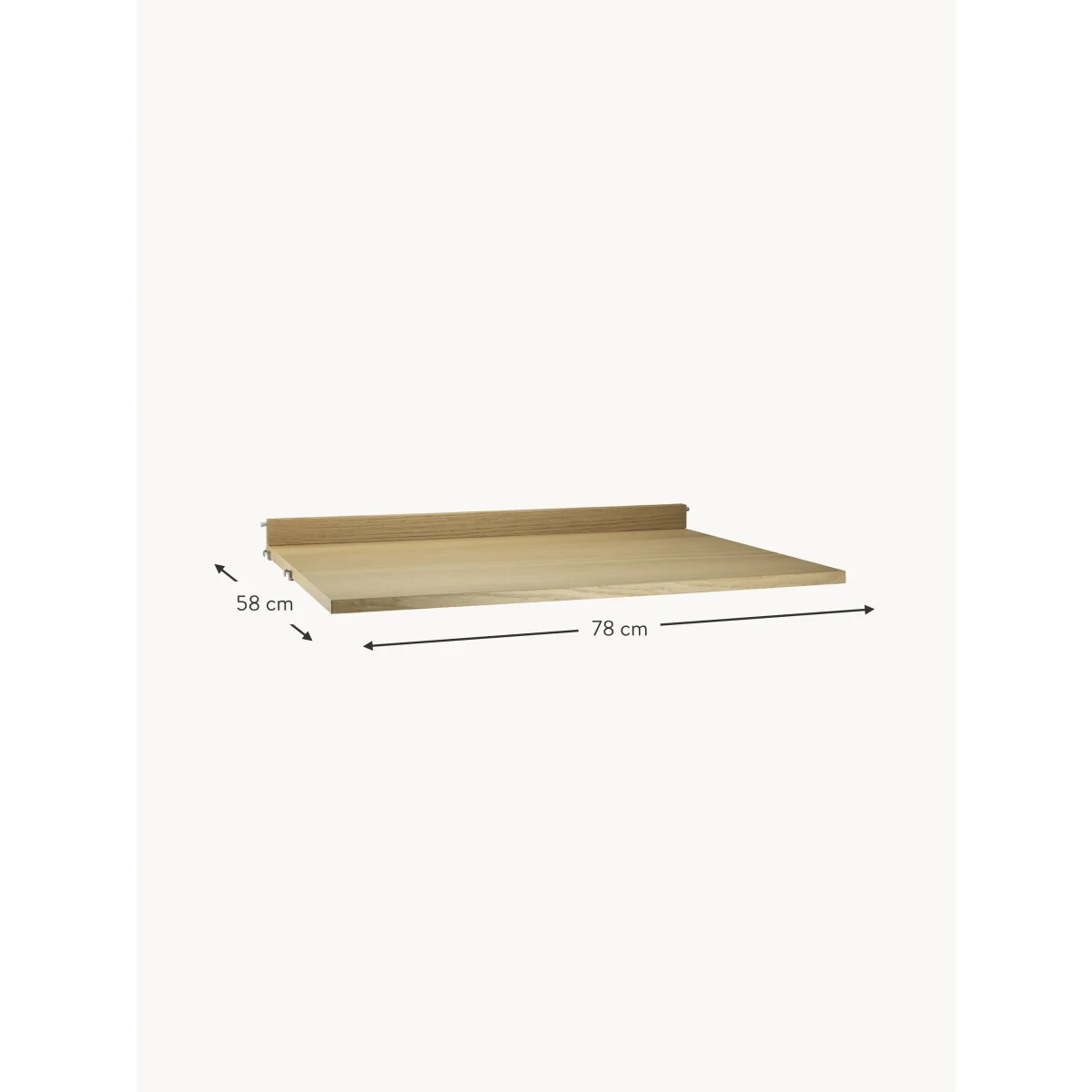 Office Desk String System, W 78 x D 58 cm – image 5