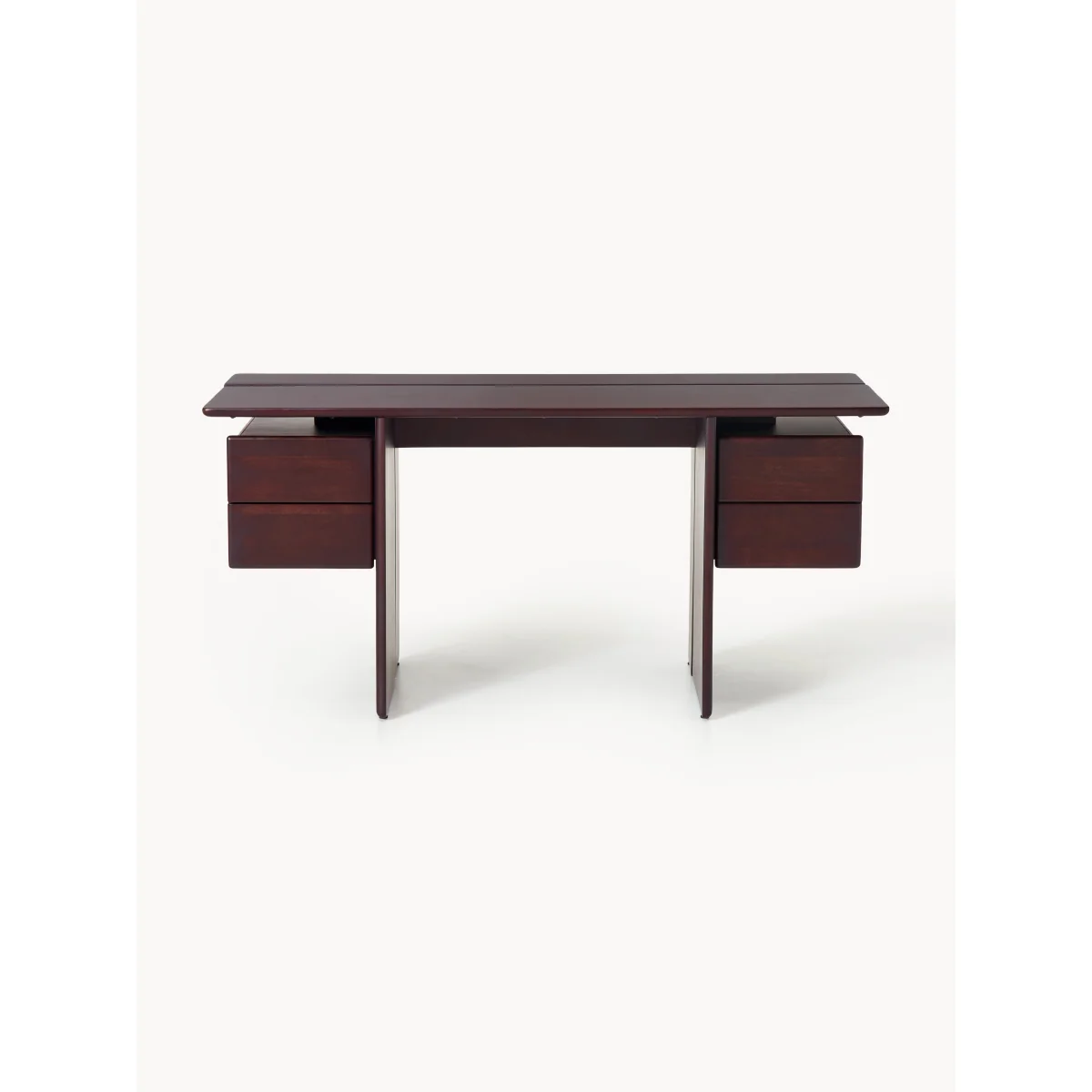 Mango Wood Desk Lawrence with Drawers – image 2