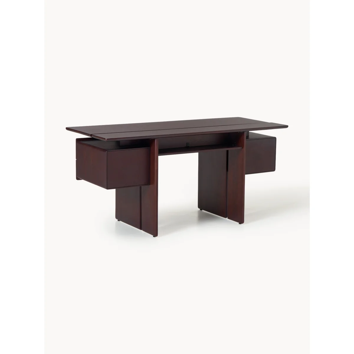 Mango Wood Desk Lawrence with Drawers – image 5