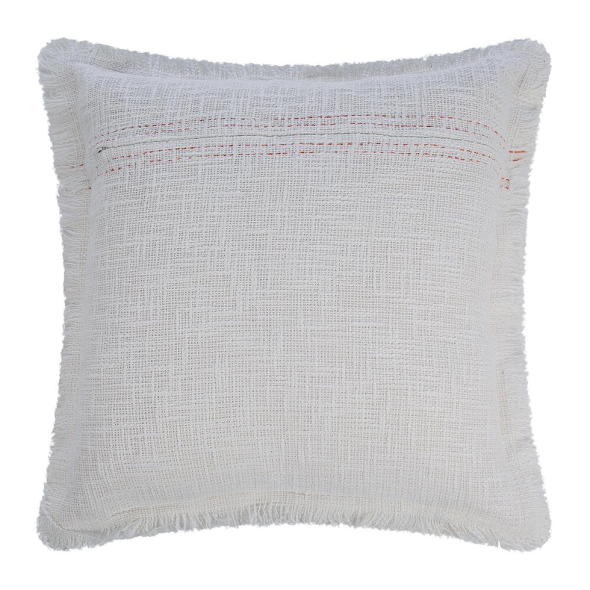 Neem - Textured Cotton Cushion - 50x50cm - Natural – image 3