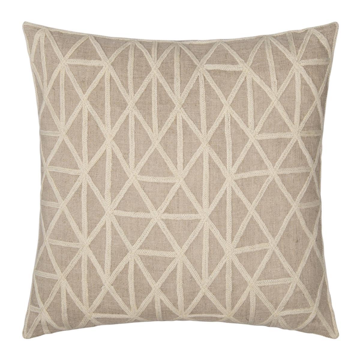 Niki Jones - Berber Cushion - 50x50cm - Ecru & Natural – image 2