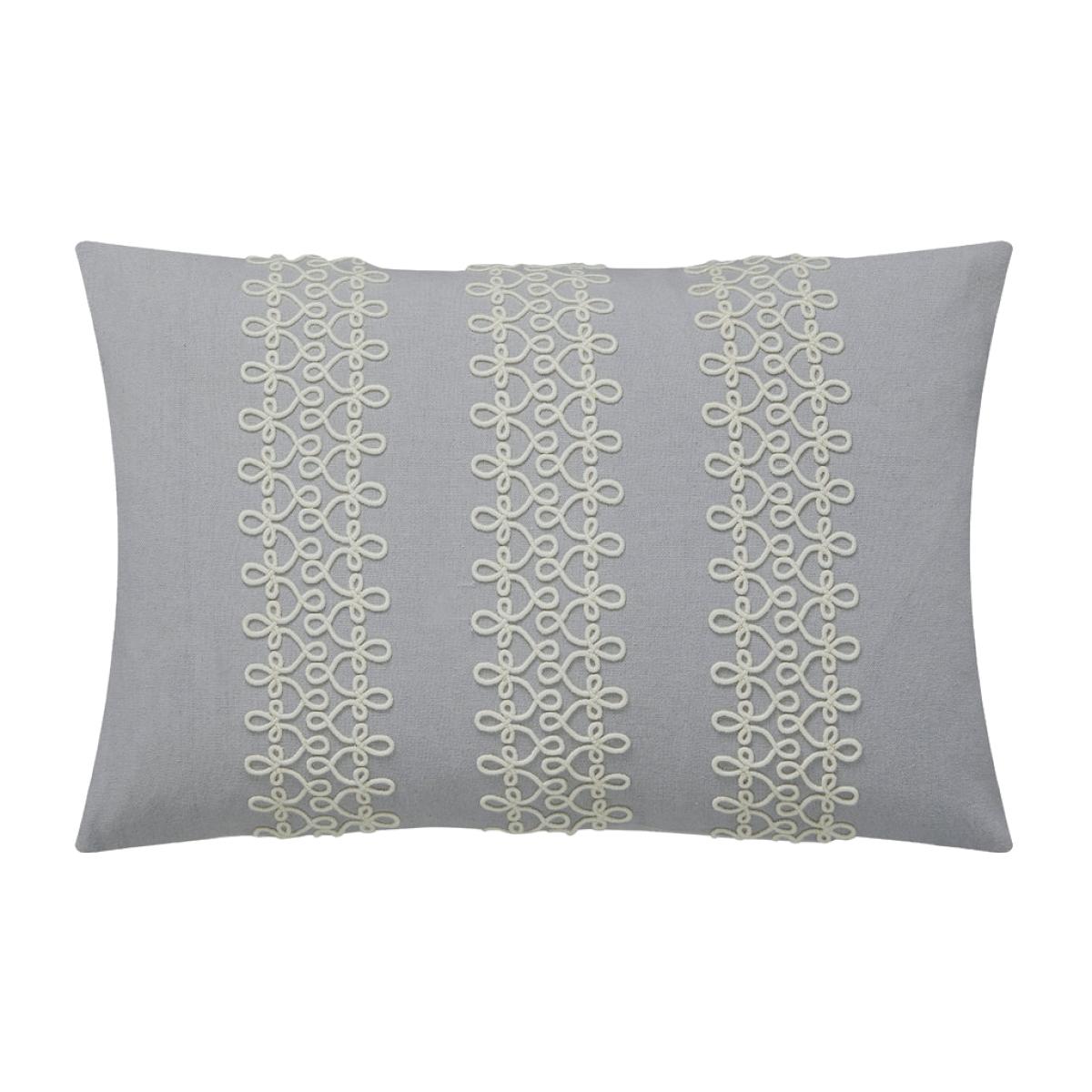 Sanderson - Chiswick Grove Cushion - Silver - 50x30cm