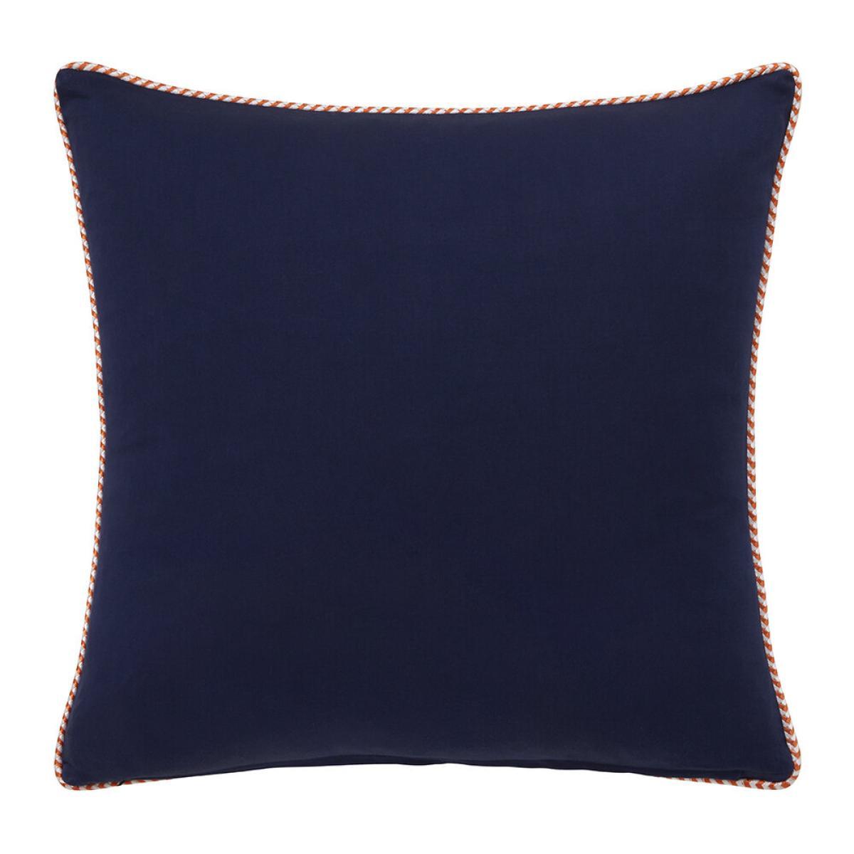 Yves Delorme - Encre Cushion - Navy - 45x45cm – image 2